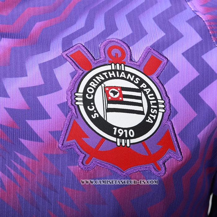 Tailandia Camiseta Corinthians Portero 26-27 Purpura